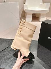 Chanel Beige Short Boots - 2