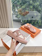 Hermes Gipsy Sandal Nappa Leather Pink - 3