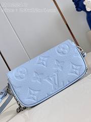 Louis Vuitton LV Ivy Wallet On Chain Blue 23.5 x 12 x 4.3 cm - 4