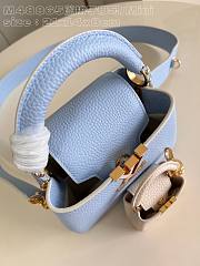 Louis Vuitton LV Capucines Mini Blue Cutie Accessory 21 x 14 x 8 cm - 3