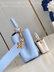 Louis Vuitton LV Capucines Mini Blue Cutie Accessory 21 x 14 x 8 cm - 4