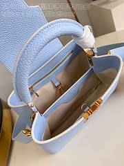 Louis Vuitton LV Capucines BB Blue Cutie Accessory 26.5 x 17.5 x 9 cm - 6