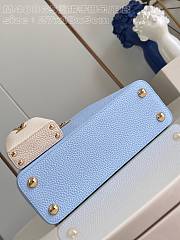 Louis Vuitton LV Capucines BB Blue Cutie Accessory 26.5 x 17.5 x 9 cm - 2