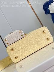 Louis Vuitton LV Capucines Mini Yellow Cutie Accessory 21 x 14 x 8 cm - 3