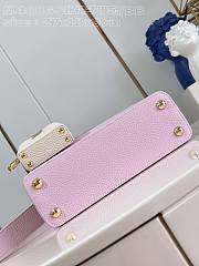 Louis Vuitton LV Capucines BB Pink Cutie Accessory 26.5 x 17.5 x 9 cm - 3