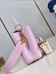 Louis Vuitton LV Capucines BB Pink Cutie Accessory 26.5 x 17.5 x 9 cm - 2