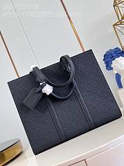 Louis Vuitton LV Sac Plat 24H Black 41 x 33 x 14 cm - 4