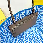 Fendi Large Roll Reversible Shopper Light Blue 35x32x19.5cm - 3