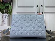 Louis Vuitton LV Coussin PM Blue Bleach Effect 26 x 20 x 12 cm - 3