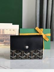 Goyard Wallet Black 12×2.5×9.3cm - 1