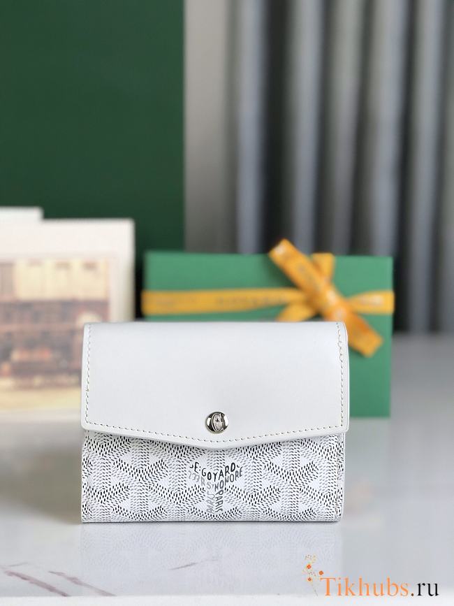 Goyard Wallet White 12×2.5×9.3cm - 1