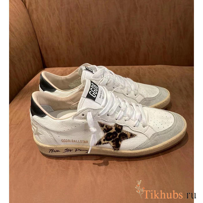 Golden Goose Ballstar Leather Low-top Trainers Leo Sneaker - 1