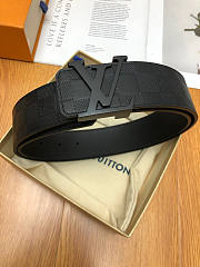 Louis Vuitton LV Damier Black belt 4cm - 1