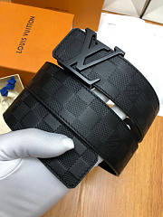 Louis Vuitton LV Damier Black belt 4cm - 2