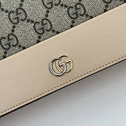 Gucci GG Marmont Chain Wallet Monogram Beige 20x12.5x4cm - 2