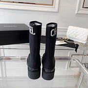 Chanel Short Boots Black - 5