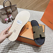 Hermes Izmir Sandal Vert Toundra - 2