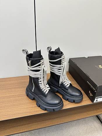 Rick Owens Laceup Bozo Tractor Boots