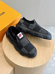 Louis Vuitton LV Space Lander Slip On Black - 2