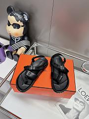 Hermes Black Sandal 02 - 1