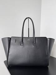 Balenciaga Bel Air Medium Carry All Bag Black Silver 25.9x28.9x16cm - 3