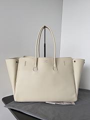 Balenciaga Bel Air Medium Carry All Bag Soya Silver 25.9x28.9x16cm - 5