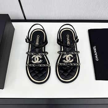 Chanel Black Sandal 05