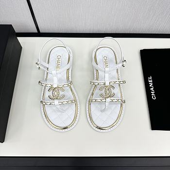 Chanel White Sandal 05