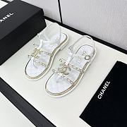 Chanel White Sandal 05 - 3