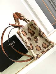 Celine Small Cabas Thais Leopard Calfskin 25.5 x 18.5 x 12 cm - 6