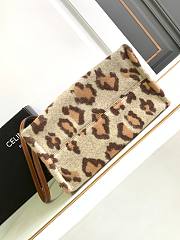 Celine Small Cabas Thais Leopard Calfskin 25.5 x 18.5 x 12 cm - 4