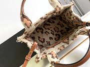 Celine Small Cabas Thais Leopard Calfskin 25.5 x 18.5 x 12 cm - 3