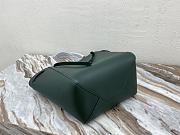 Celine Small Cabas Phantom Soft Grained Green 27x31x17cm - 5