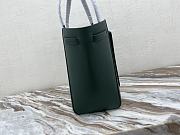 Celine Small Cabas Phantom Soft Grained Green 27x31x17cm - 2