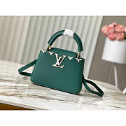 Louis Vuitton LV Capucines Mini Green Bag 21x14x8cm - 1