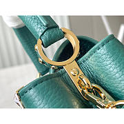 Louis Vuitton LV Capucines Mini Green Bag 21x14x8cm - 5