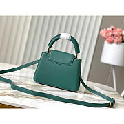 Louis Vuitton LV Capucines Mini Green Bag 21x14x8cm - 6