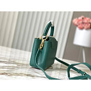 Louis Vuitton LV Capucines Mini Green Bag 21x14x8cm - 4