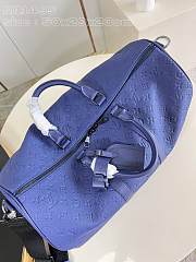 Louis Vuitton LV Keepall Bandoulière 50 Sapphire 50 x 29 x 23 cm - 6