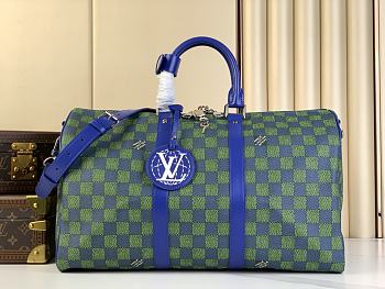 Louis Vuitton LV Keepall 45 Green 45x27x20cm