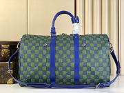 Louis Vuitton LV Keepall 45 Green 45x27x20cm - 3