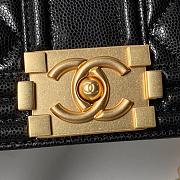 Chanel Small Flap Bag 24A Black Caviar Gold 20cm - 2