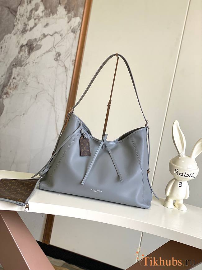 Louis Vuitton LV CarryAll Dark MM Trianon Gray 39 x 30 x 15 cm - 1