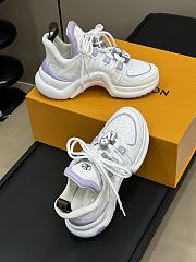 Louis Vuitton LV Archlight Sneaker White Purple - 2