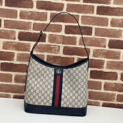 Gucci Ophidia GG Medium Blue Shoulder Bag 34x32x17cm - 1