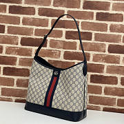 Gucci Ophidia GG Medium Blue Shoulder Bag 34x32x17cm - 3