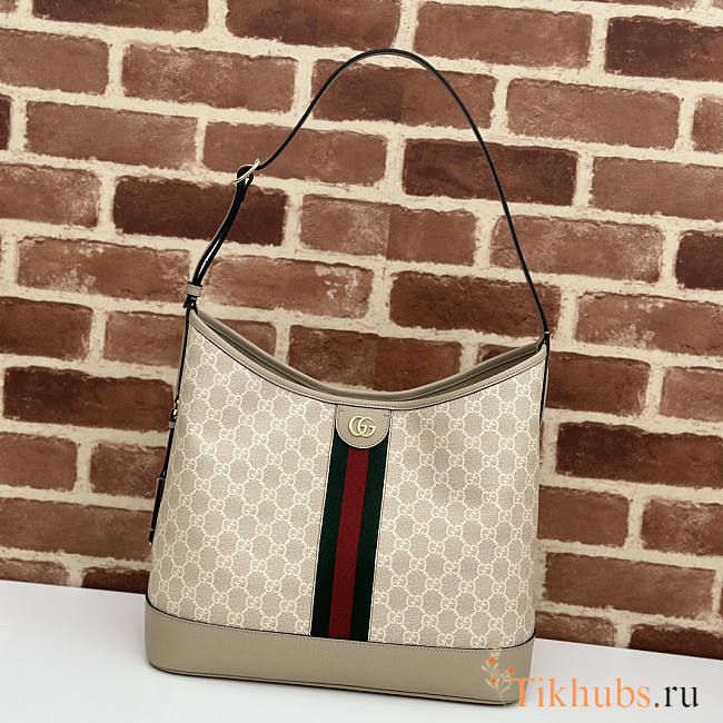 Gucci Ophidia GG Medium Beige Shoulder Bag 34x32x17cm - 1