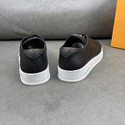 Louis Vuitton LV Resort Sneakers Black Leather - 3