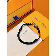 Louis Vuitton LV Silver Lockit Beads Bracelet - 3