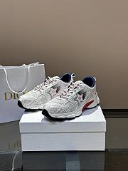 Dior Vibe Sneaker White Mesh, - 3